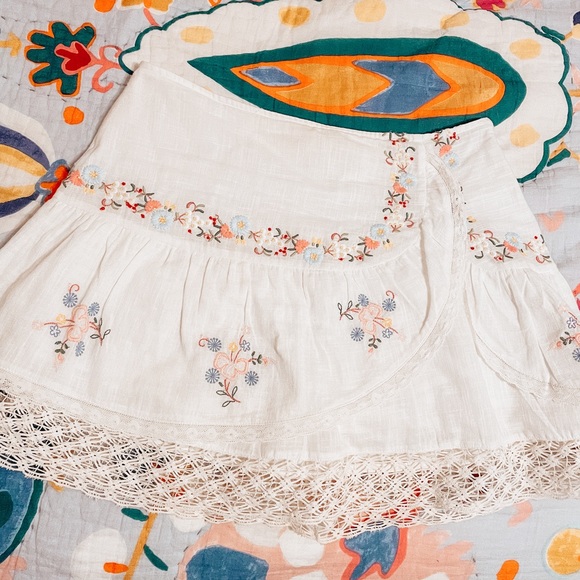 Loveshackfancy Rhodes Ruffle Skirt